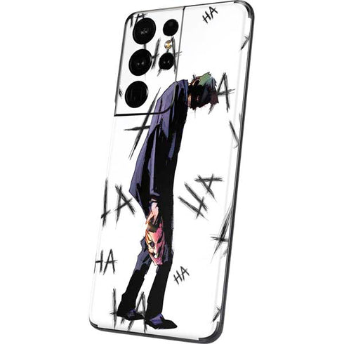DC Comics The Joker HAHAHA Walking Galaxy S21 Ultra 5G Skin
